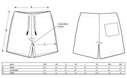 Kupu-Kupu Shorts.
