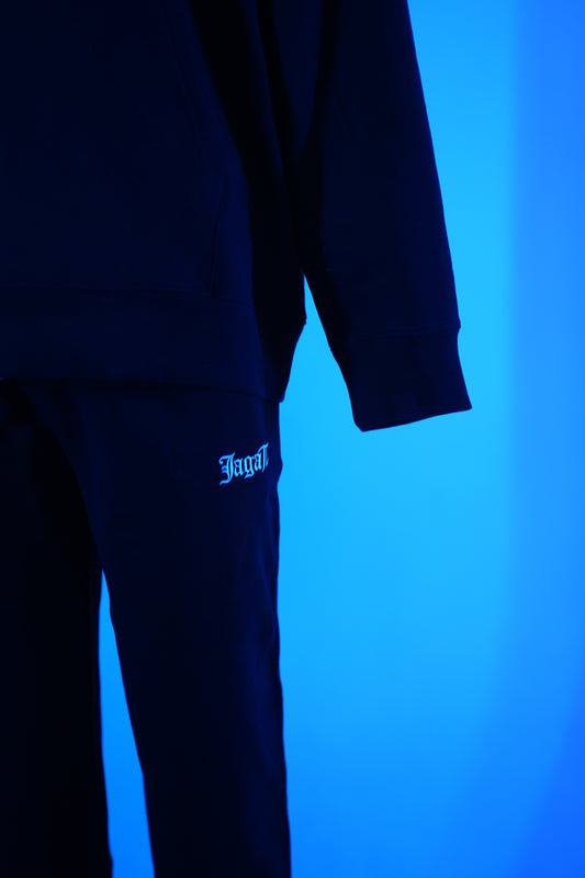 Trackpants Black/White (Alifuru)